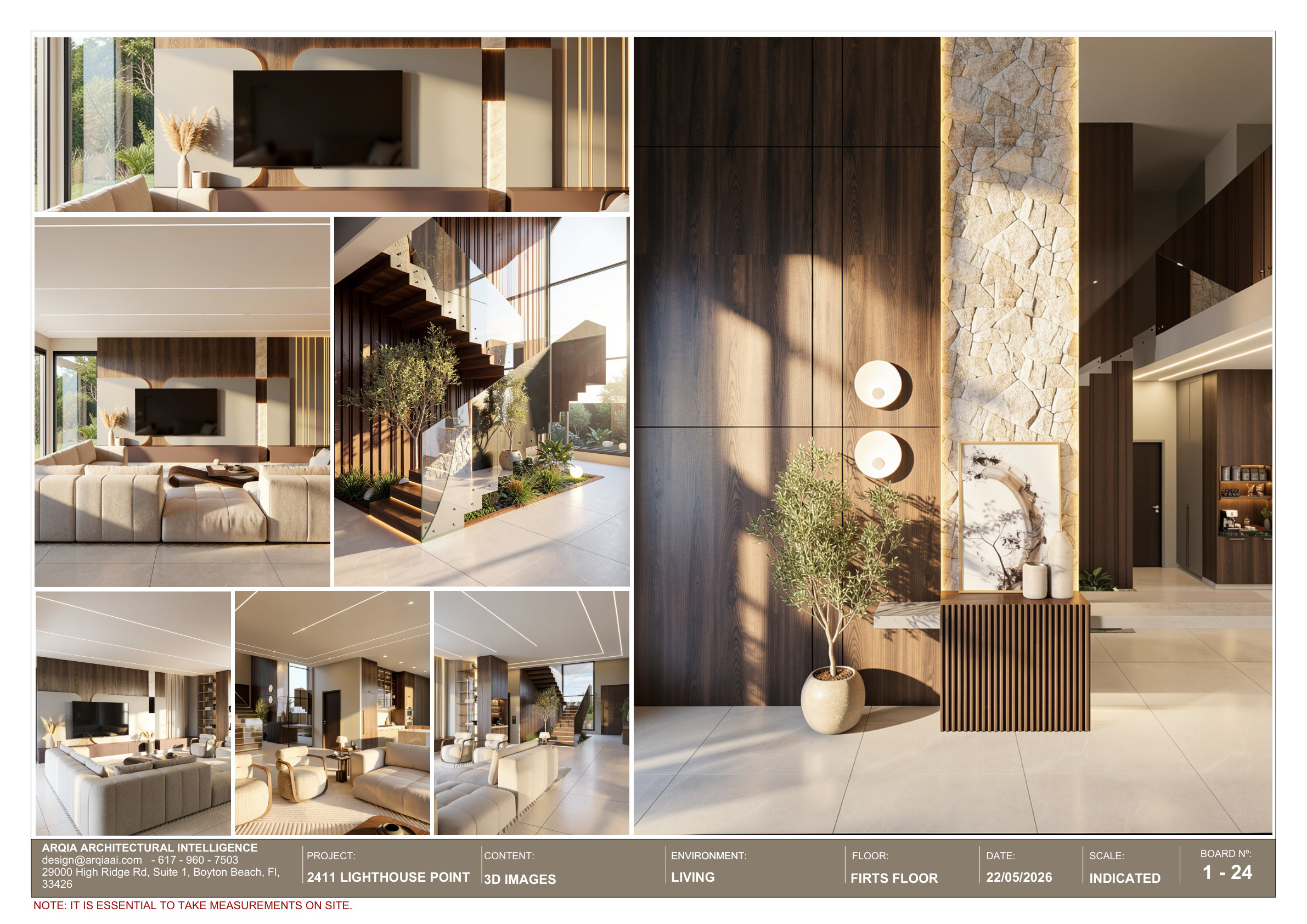 Kitchen & Living — detail board 1