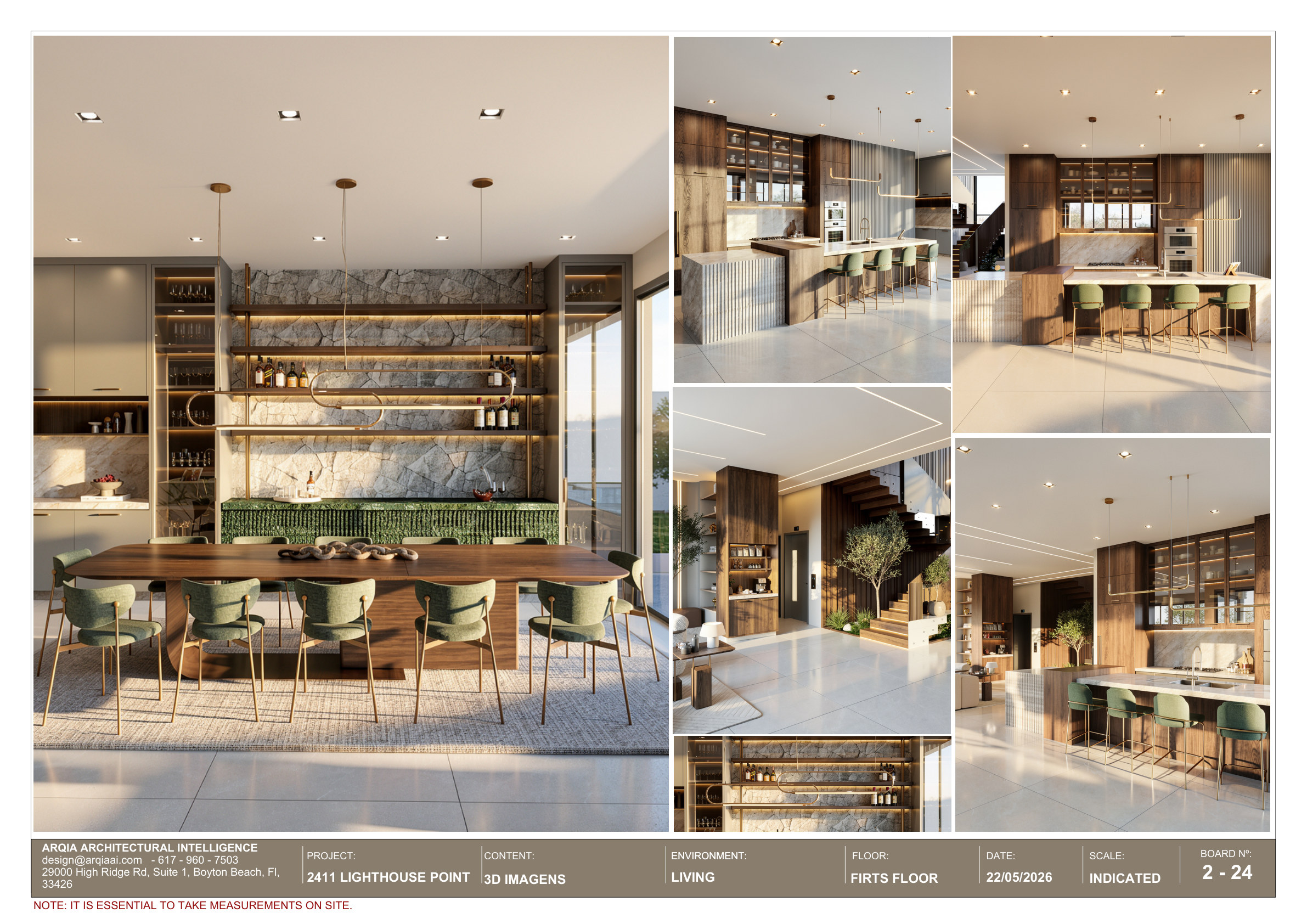 Kitchen & Living — detail board 2