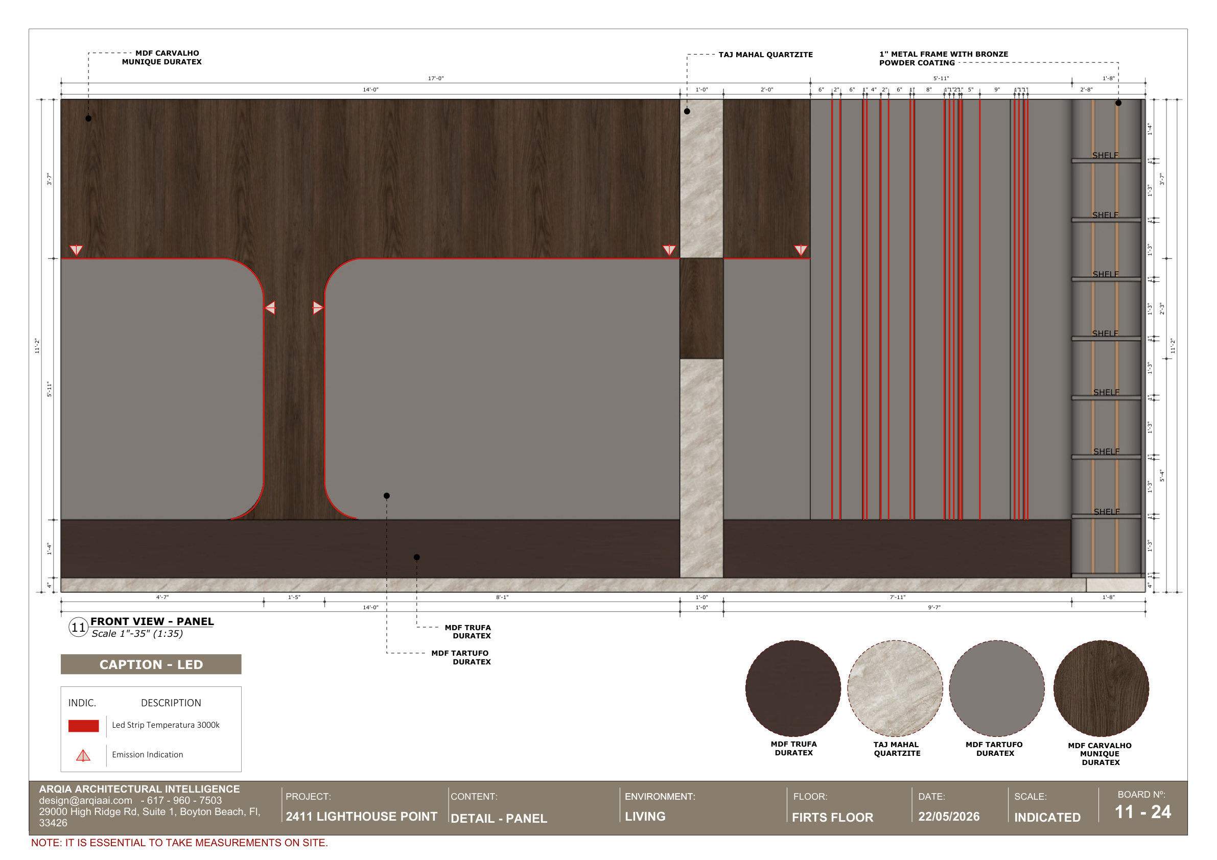 Kitchen & Living — detail board 11